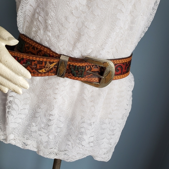 Belt with German Silver buckles size 12 main image 7
